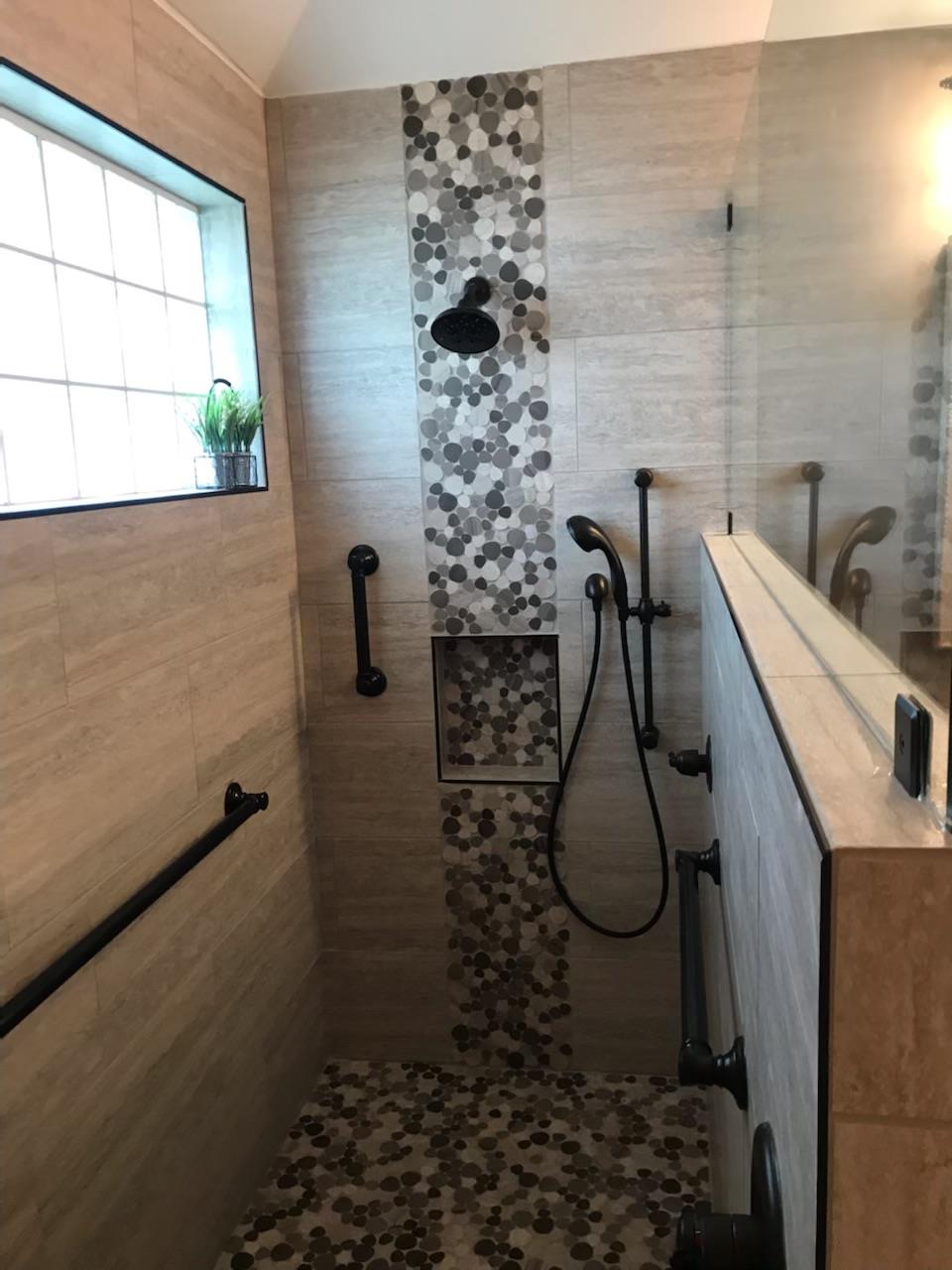 A Beautiful Full Accessible Bathroom Remodel